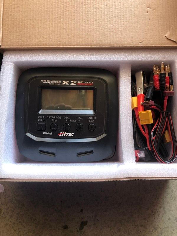 Hitec X2 AC Plus Black Edition AC/DC MultiCharger (6S/10A/100W) R/C